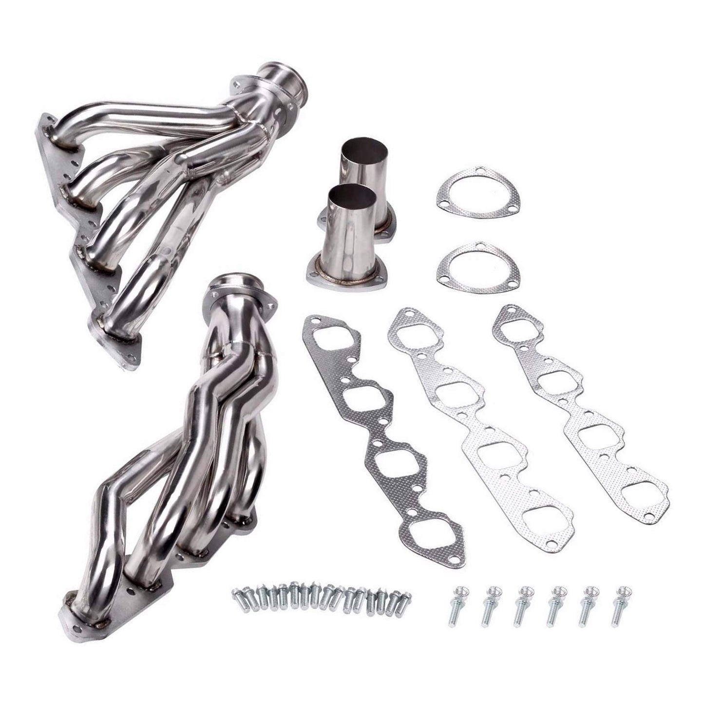 Colector de escape de tubo corto para Chevy Bel Air 1965-1970