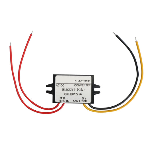 Convertisseur abaisseur de tension étanche AC12 V vers DC12 V, module d'alimentation AC-DC 5 A
