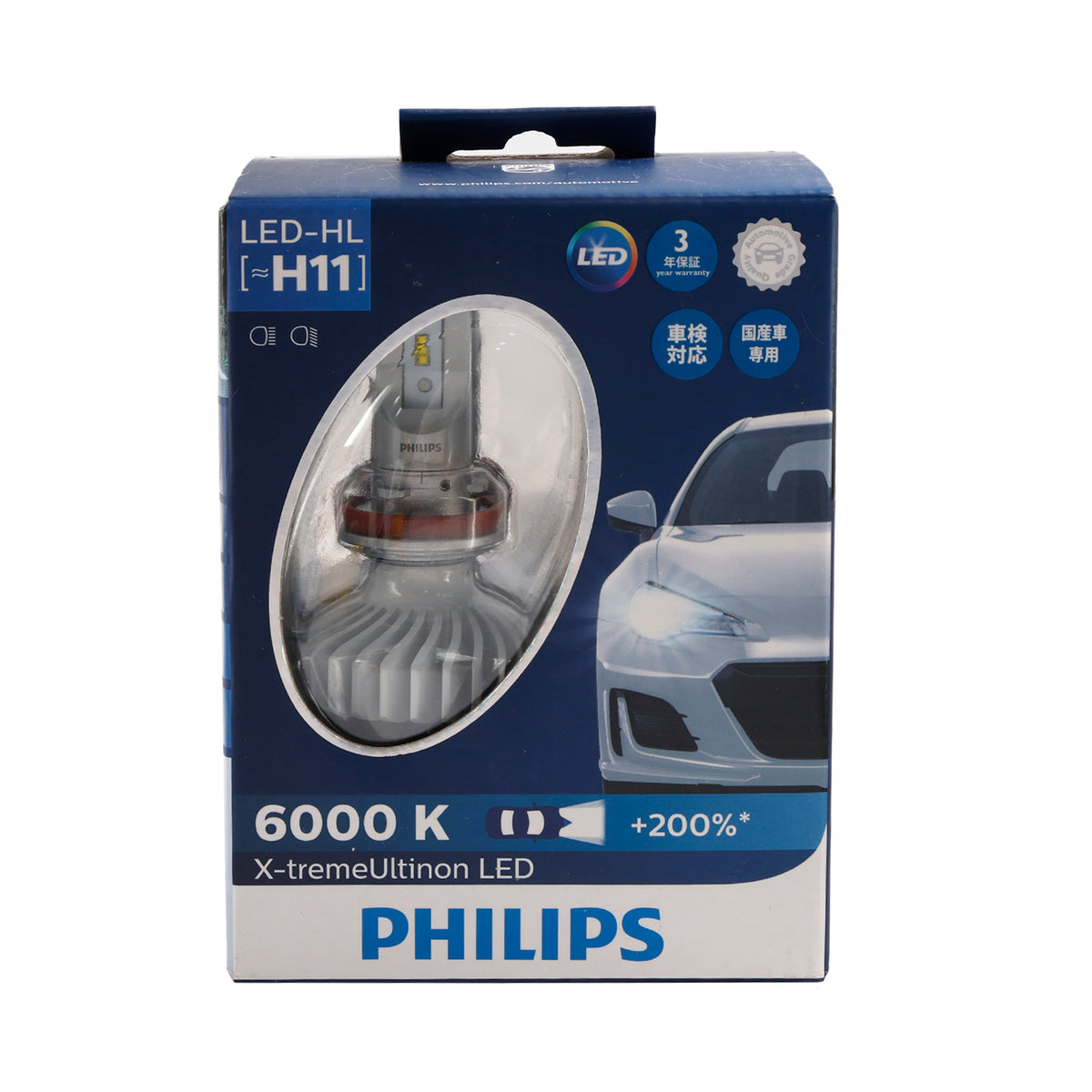 PHILIPS 11362XU Car Light LED-HL X-tremeUltinon LED H8/H11/H16 12V 22W