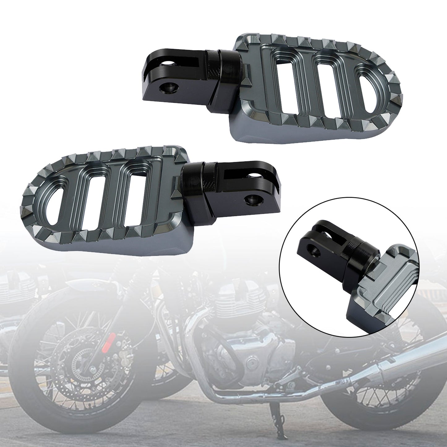 Repose-pieds avant pour INTERCEPTOR 650 CONTINENTAL 650 2019-2023