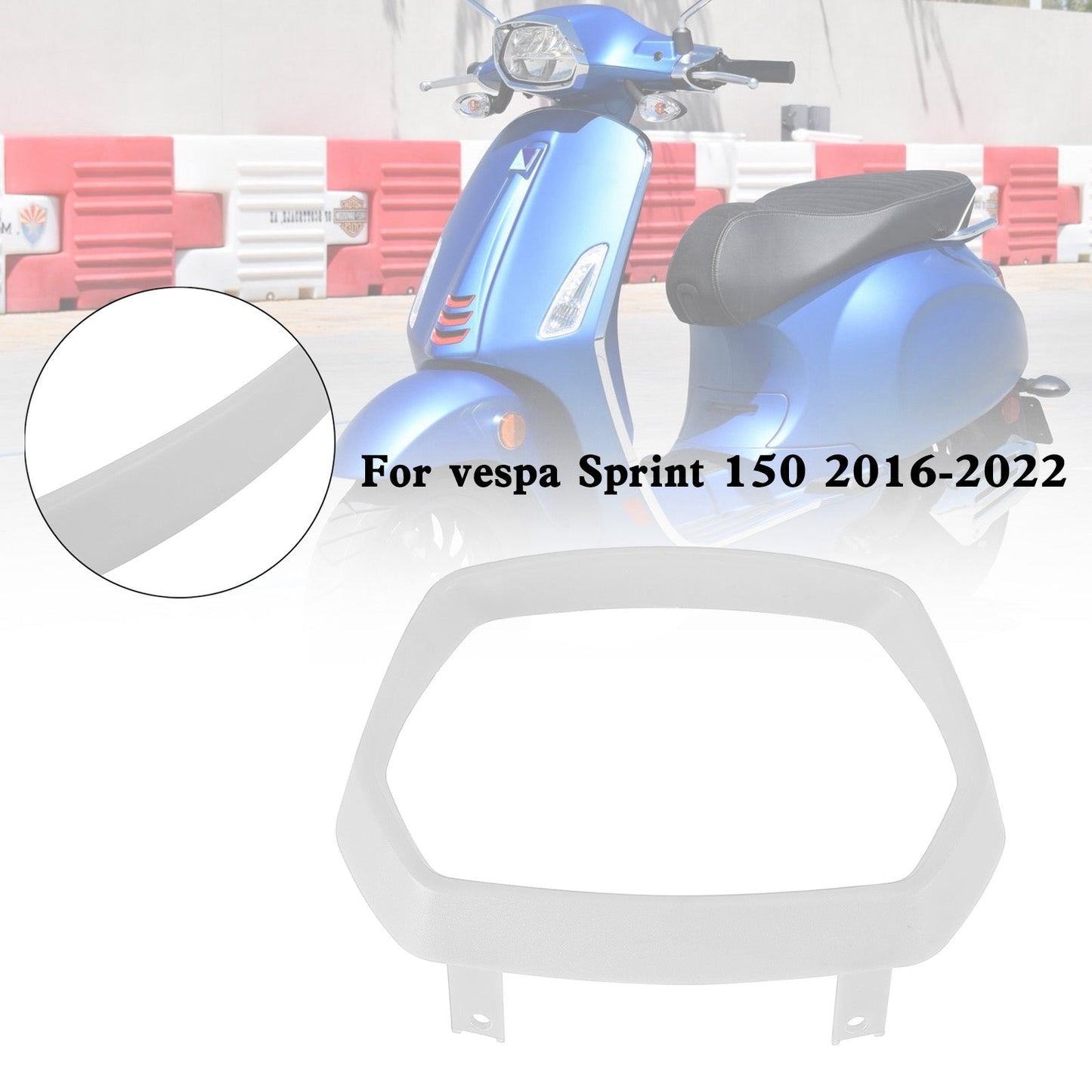 Cache-phare pour Vespa Sprint 150 2016-2022