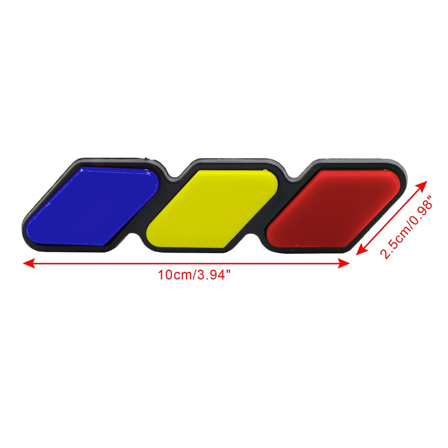 Emblème de calandre tricolore pour Toyota Tacoma TRD Tundra RAV4, accessoires de voiture