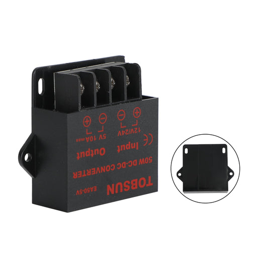Convertisseur de tension CC 12/24 V vers 5 V 10 A 50 W, adaptateur secteur, régulateur abaisseur