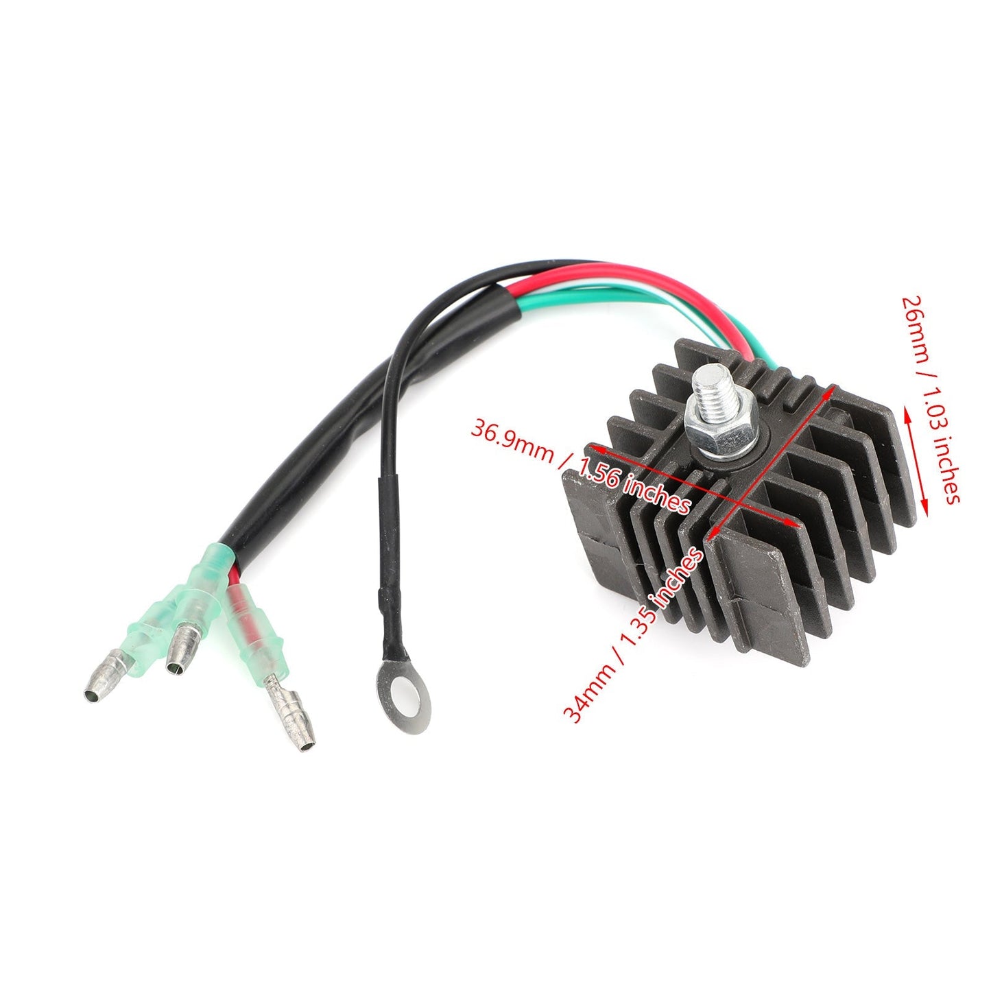 Redresseur pour Yamaha 9,9 CV, 15 CV, 25 CV, 1984-2010, 664-81970-60-00, 664-81970-62-00