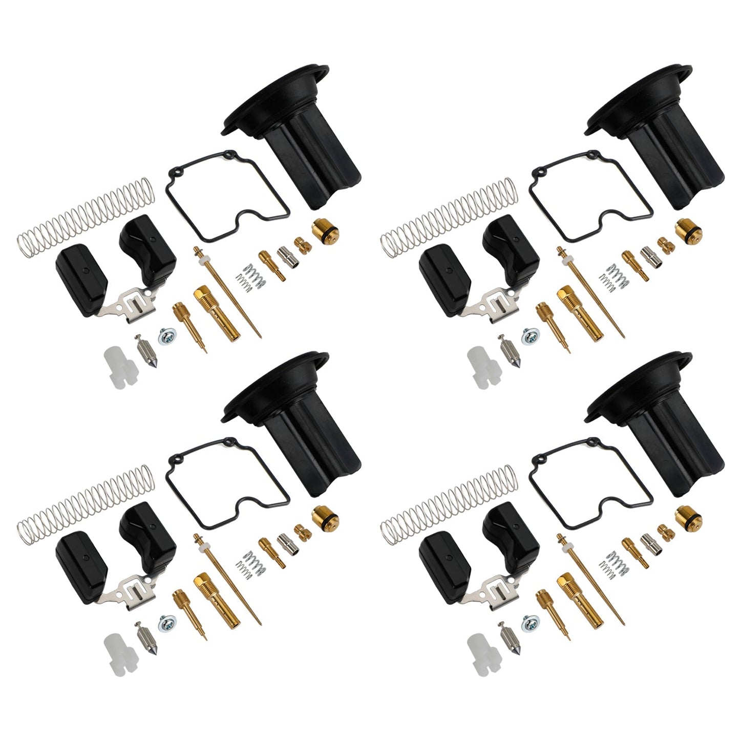 Kit de reparación y reconstrucción de carburador de 4 piezas para ATV, ATV250, EN250, GP200, GP250 y MV30 de 250 cc