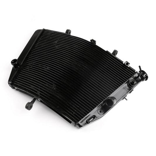 Radiador de aluminio para motor Suzuki GSXR 600 750 2004-2005 K4, color negro