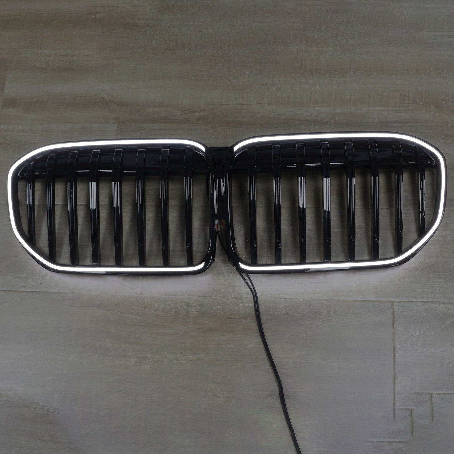 2019-2022 BMW 7 Series G11 G12 Single Slat Gloss Black Front Grill Grille