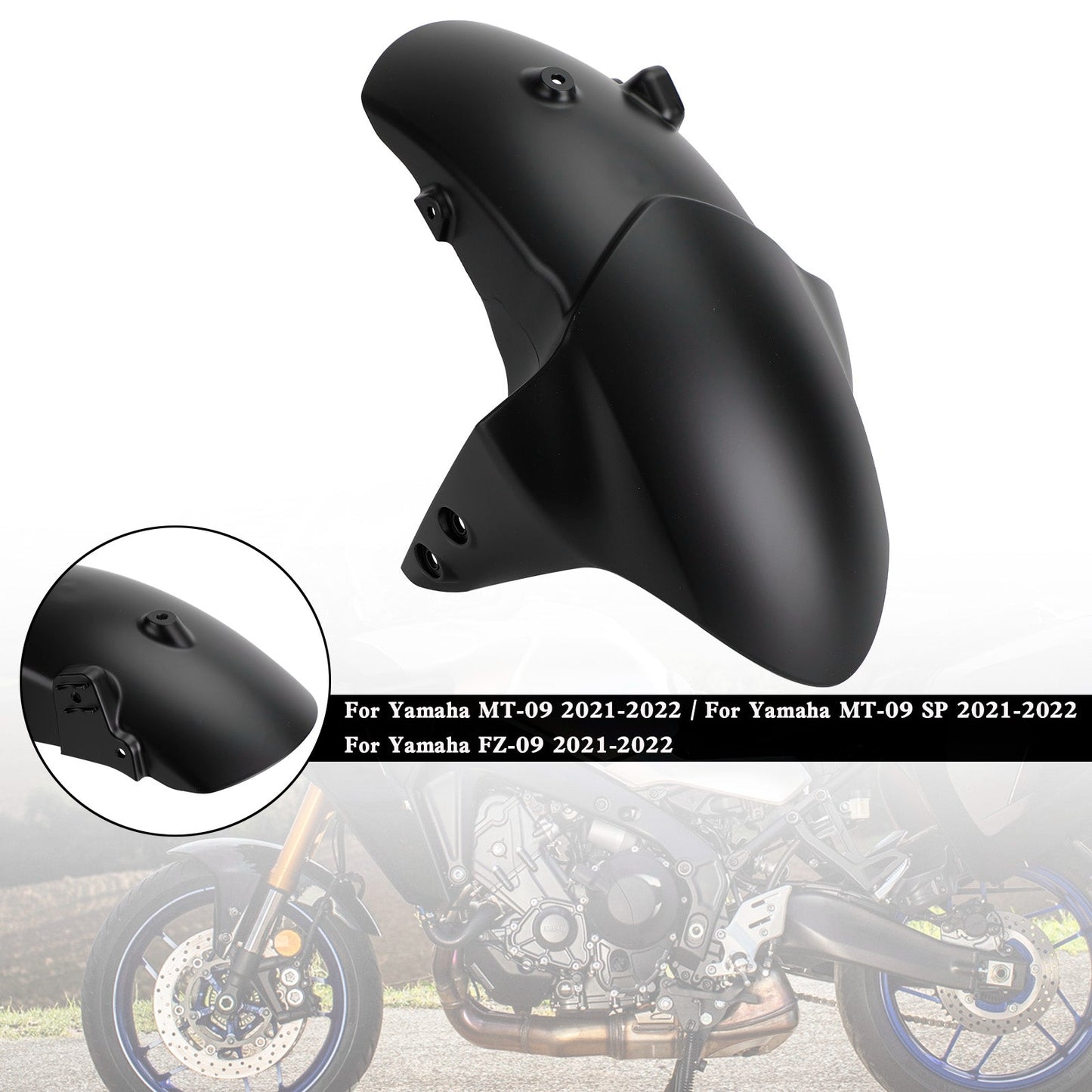 Carénage de garde-boue avant pour Yamaha MT-09 FZ-09 MT09 SP 2021-2022