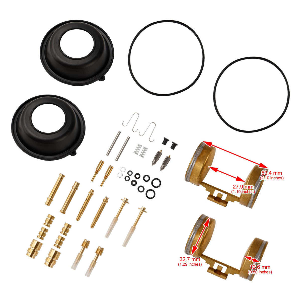 1968-1972 Honda CB350/1968-1973 CL350 Carburetor Rebuild Repair Kit