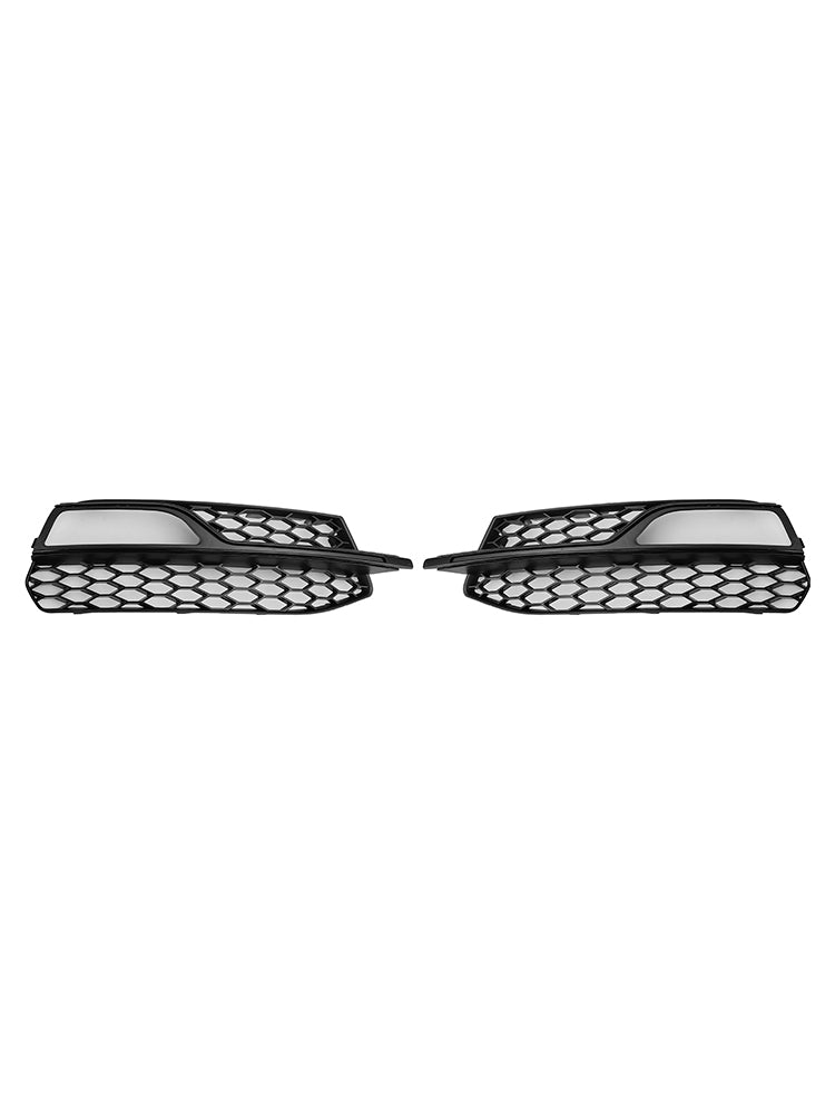 2013-2016 Audi A3 S-Line Front Lower Bumper Fog Light Cover Grille 8V3807681G 8V3807682G