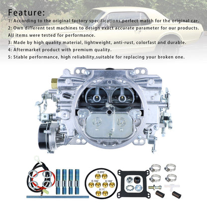 4 BBL Electric Choke 1409 Carburetor Edelbrock Performer 600 CFM Carb 1409-600