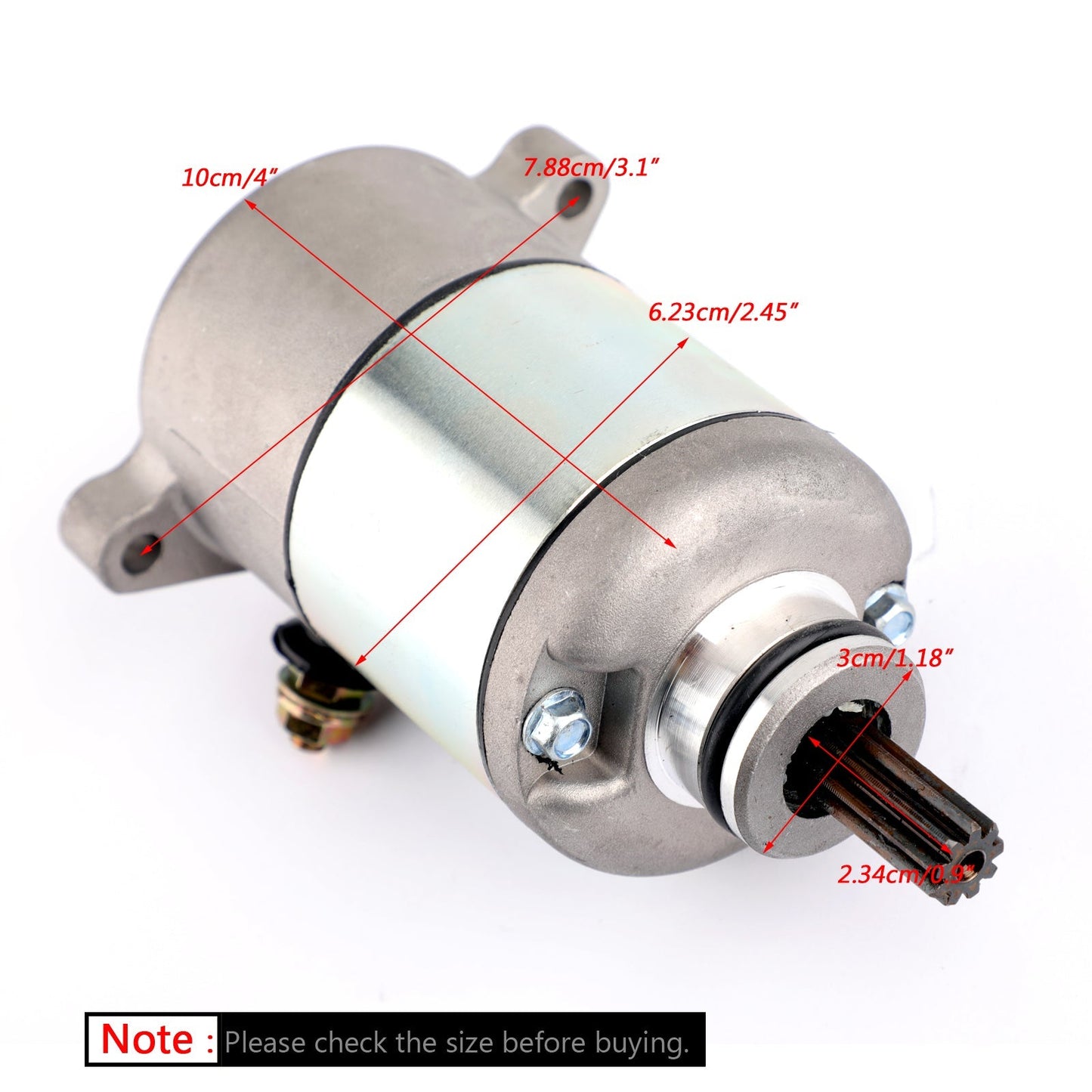 Electric Starter Motor for Honda FES125 Pantheon 2003-2005 NES125 SH 125/150 Assosary