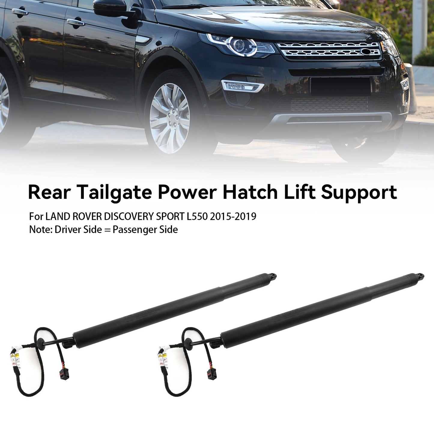 2PCS Electric Tailgate Strut LR075420 LR058635 2015-2019 Land Rover Discovery Sport L550