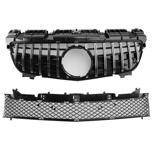 2011-2016 Mercedes-Benz SLK-Class R172 SLK55 Chrome Front Upper Lower Grille A1728880160