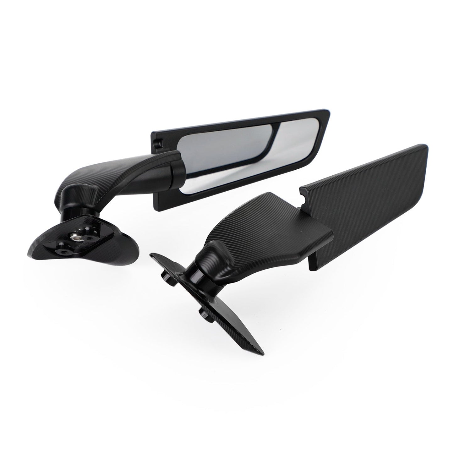 Rétroviseurs latéraux avec aileron et aileron pour Yamaha YZF R6 R7 2017-2022