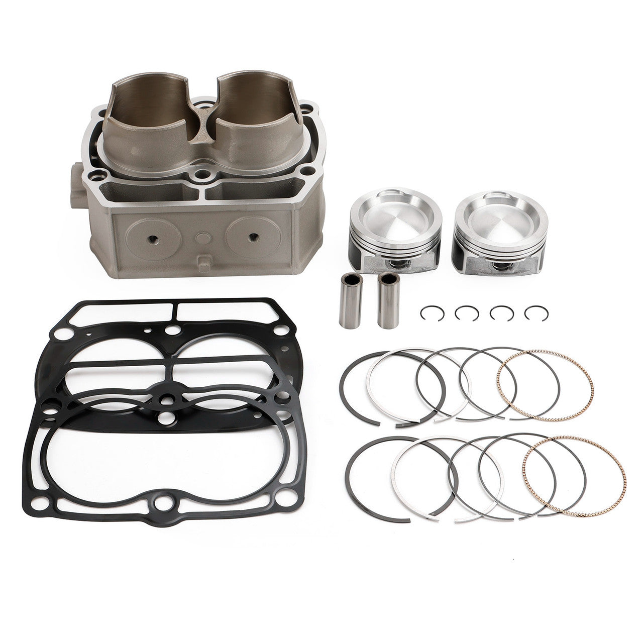 2005-14 Polaris Sportsman 800 80mm Cylinder Piston Gasket Top End Rebuild Kit