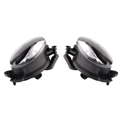 2006-2009 Mercedes CLS-Class Pair Front Fog Light Lamps With Bulbs A1698201556 A1698201656