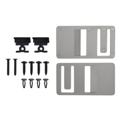2x RV Refrigerator Door Handle Holder Grip Black Hardware For Dometic 3316882900