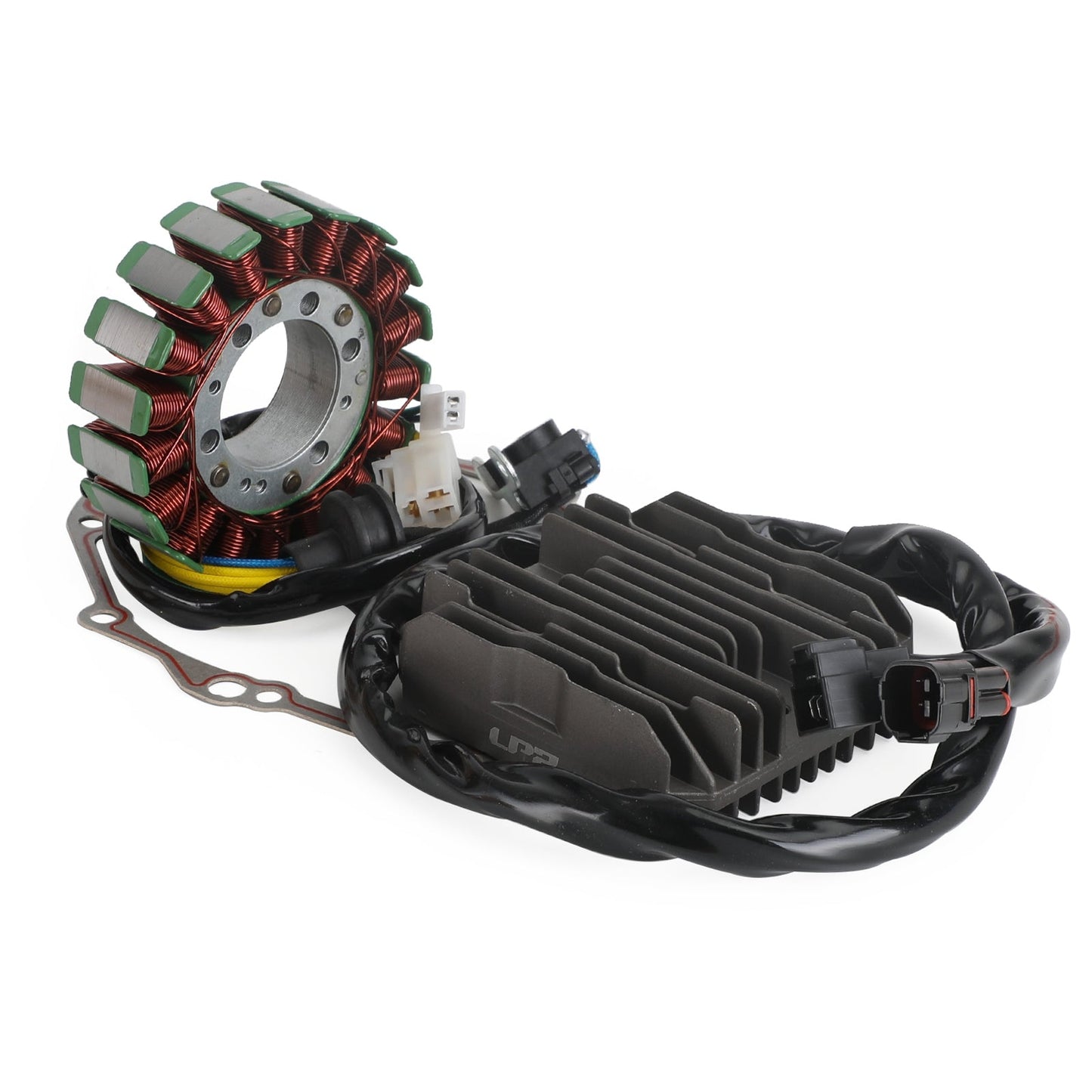 2008-2010 Suzuki GSX1300 B-King 1300 Stator Soil 32101-24F20+ Regulator Rectifier 32800-15H00+Gasket 11483-24F00