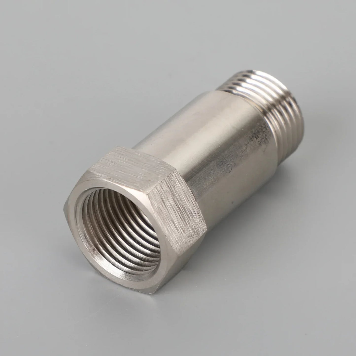 4 piezas M18*1.5 CEL Luz de verificación del motor Sensor de O2 Tubo de prueba Extensor Adaptador Espaciador 45 mm