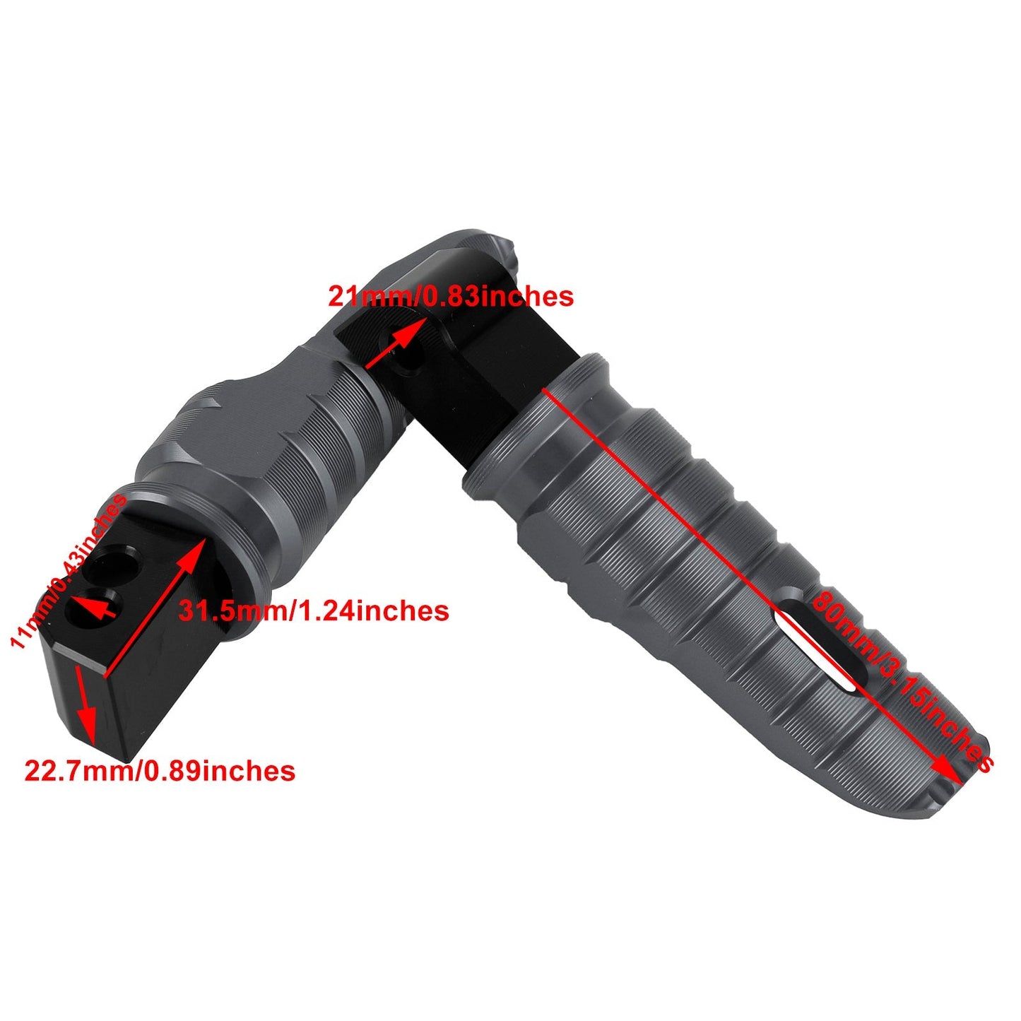 Repose-pieds arrière pour Benelli Tornado 302R BN302S TNT 600I 2018-2022