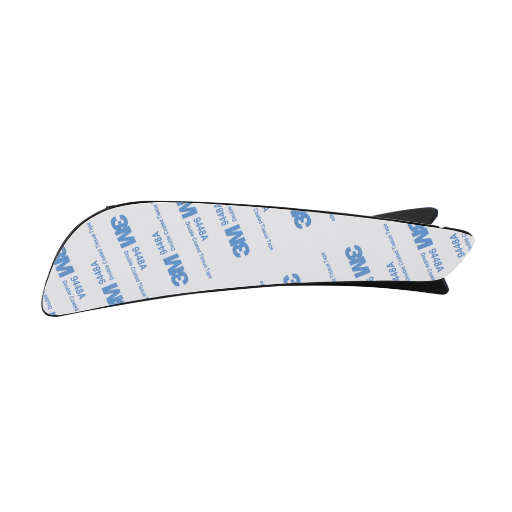 Black Side Winglet Wind Fin Spoiler Trim Cover