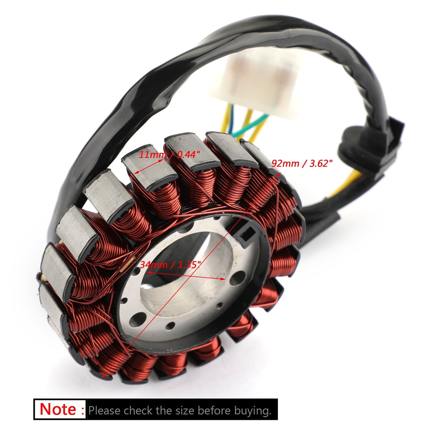 Generator Stator Coil 18 Poles For For Honda CBR 125 CBR125RW CBR125RS CBR125R 04-06 via fedex