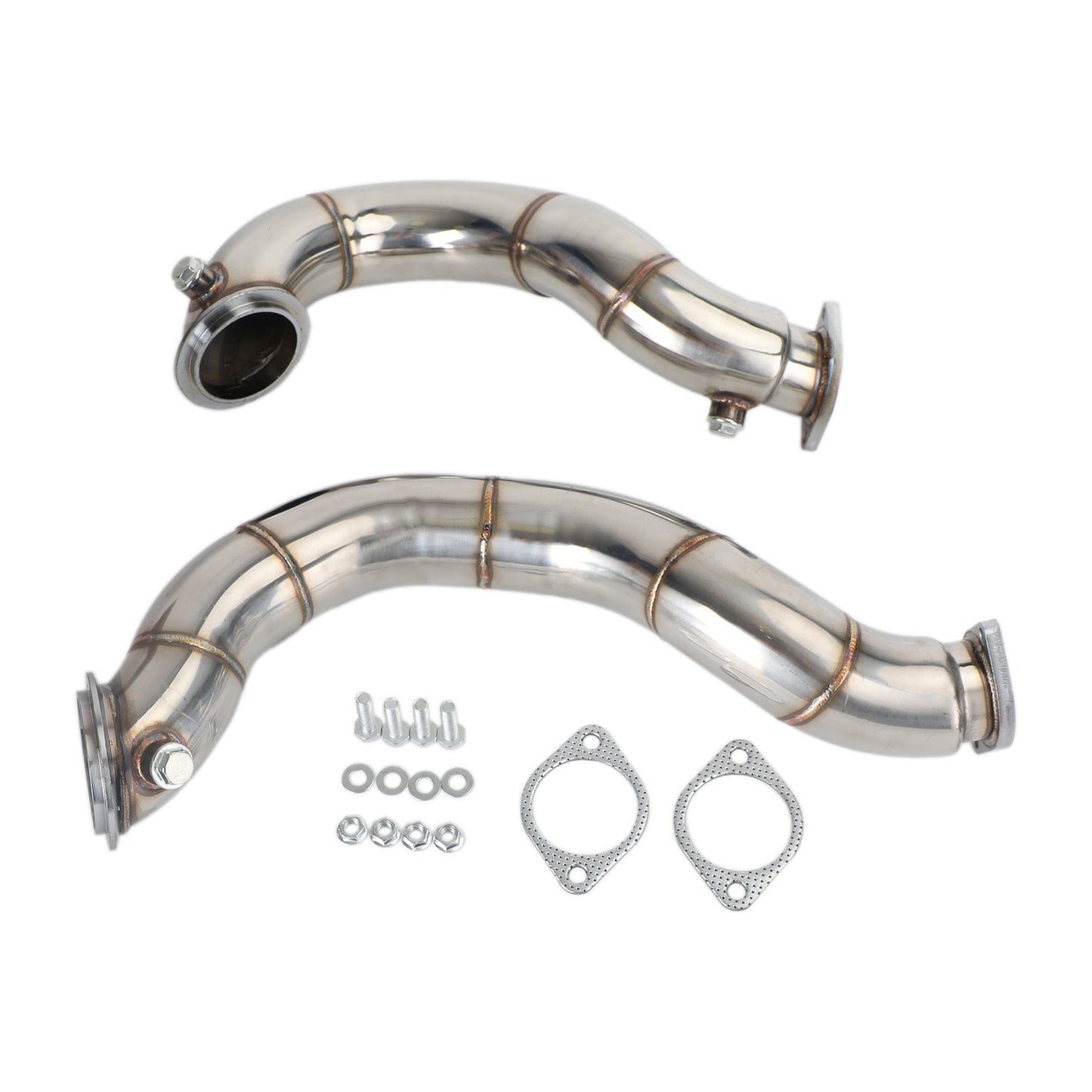 2007-2011 BMW N54 335i E90 E92 3‘�?Stainless Steel Exhaust Downpipe Pipes Champo