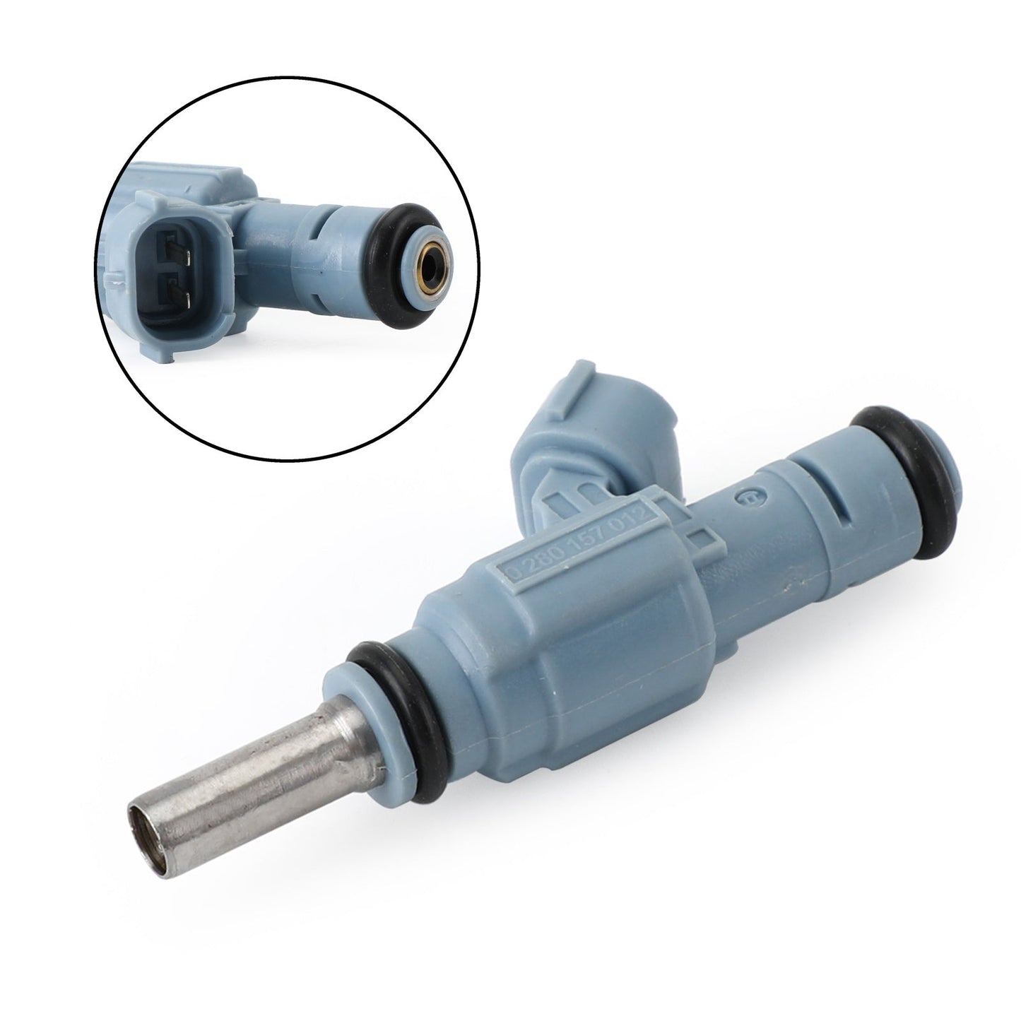 1 inyector de combustible 0280157012 compatible con Audi Volkswagen TT Touareg 2004-2006 3,2 L