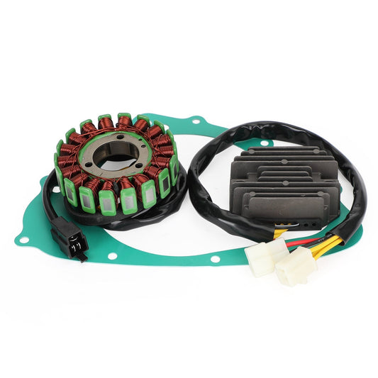 Magneto Coil Stator + Voltage Regulator + Gasket Assy For For Suzuki GS 500 GS500 2001 2002 Assosary