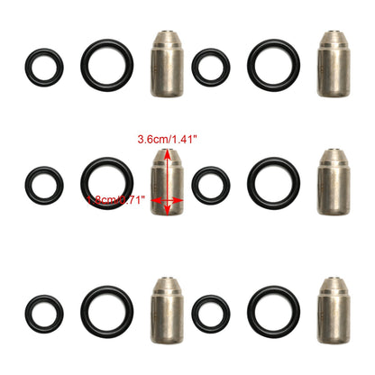 Caterpillar CAT 3406 3406B 3408 6PCS Injectors Nozzle Service Group 8N8796 7S-9891 7S-8722 8N-4694