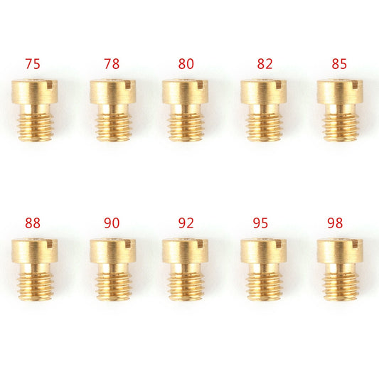 Dellorto Carburetor 1975-1998 Carb 10PCS 5MM Carburettor Main Jets Nozzle Set