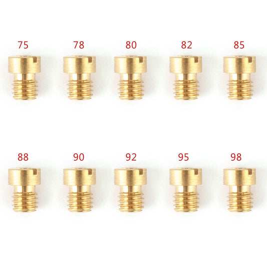 Carburateur Dellorto 75-98, 10 pièces, 5 mm, gicleurs principaux, ensemble de buses