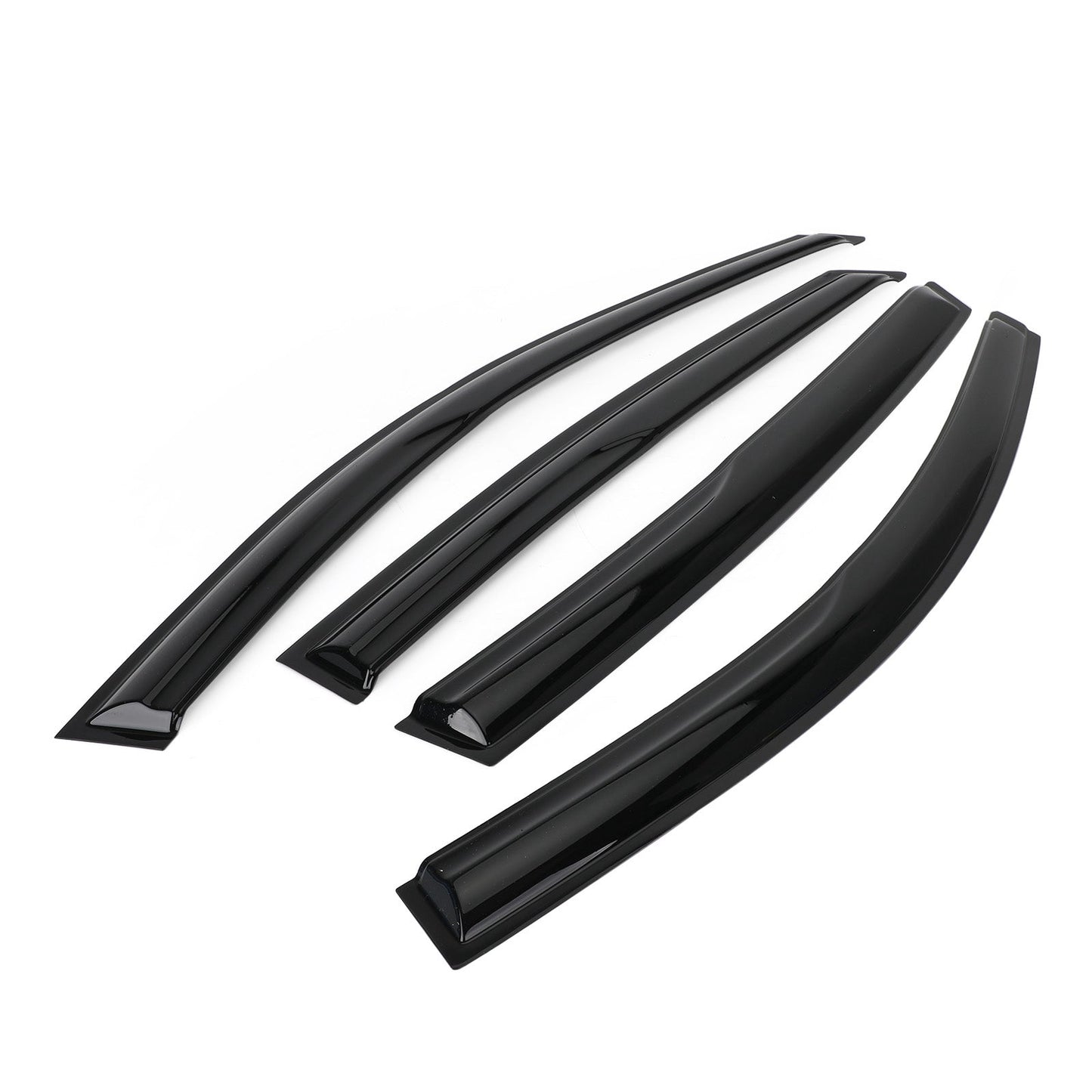 4 viseras laterales para ventilación de ventanas Honda Accord 2018+, deflectores de sol y lluvia