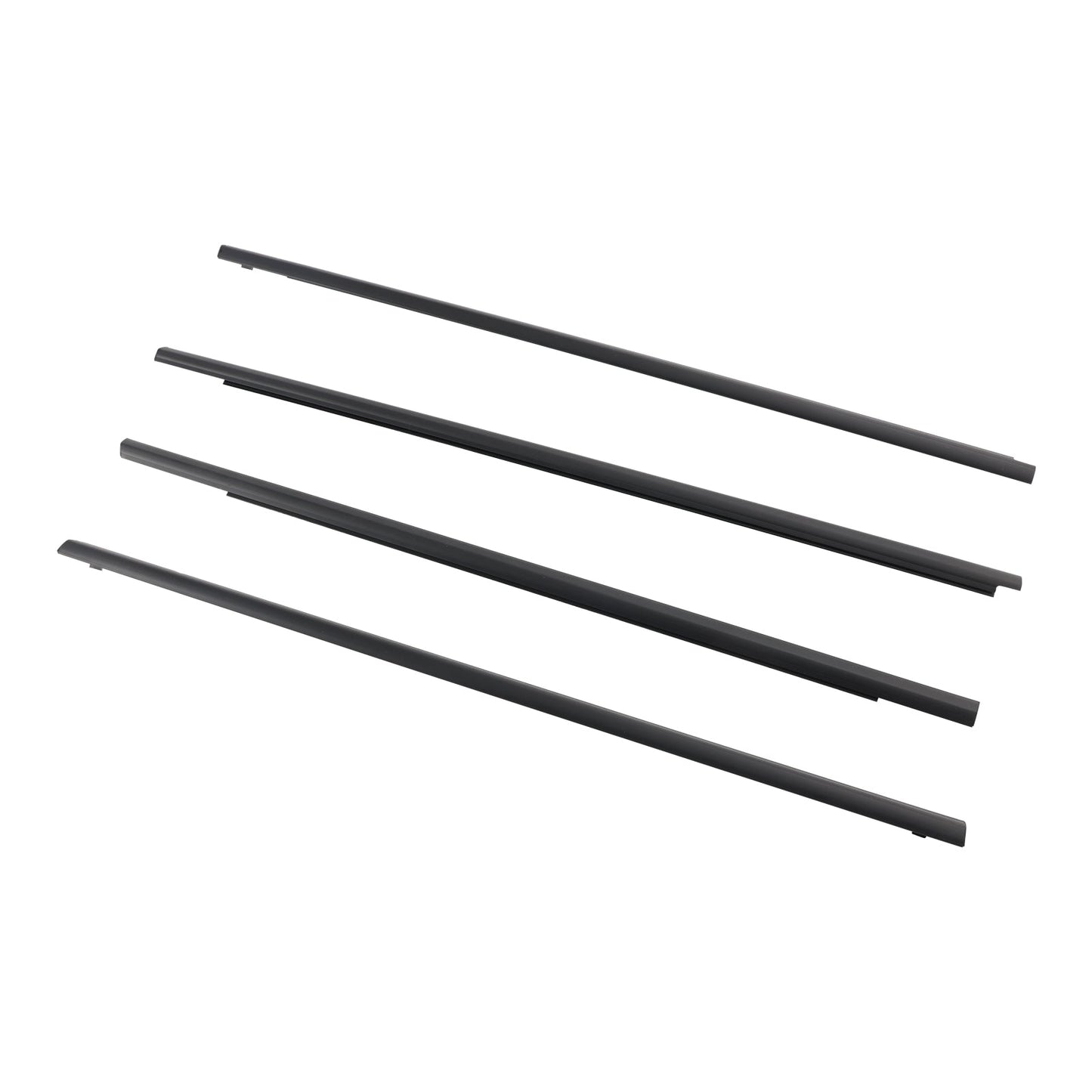 Joint d'étanchéité pour vitres Nissan X-Trail 2001-2007, 4 pièces, 80821-8H300 et 80820-8H300