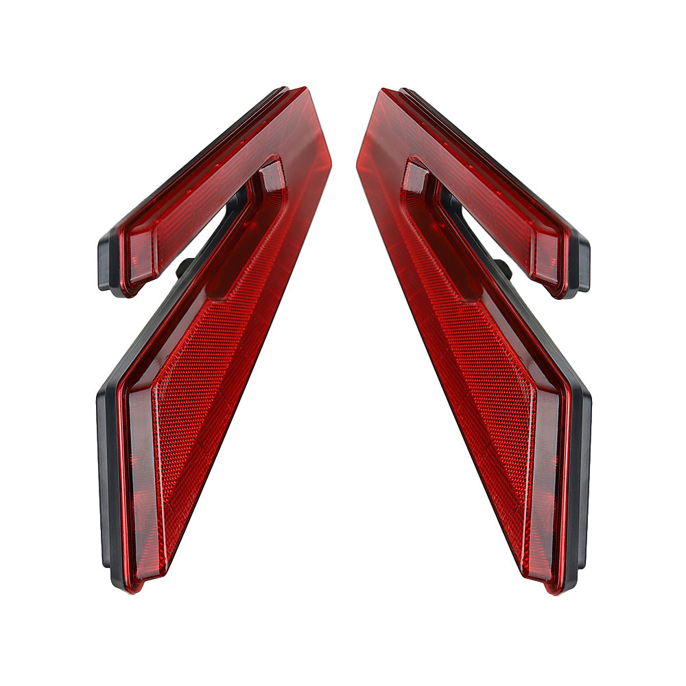 2020-2023 Polaris RZR PRO XP XP4 Red UTV LED Rear Brake Tail Lights