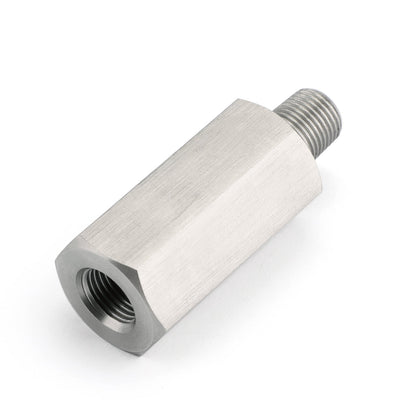 1/8" BSPT Oil Pressure Sensor Tee to NPT Adapter Turbo Supply Feed Line Mete