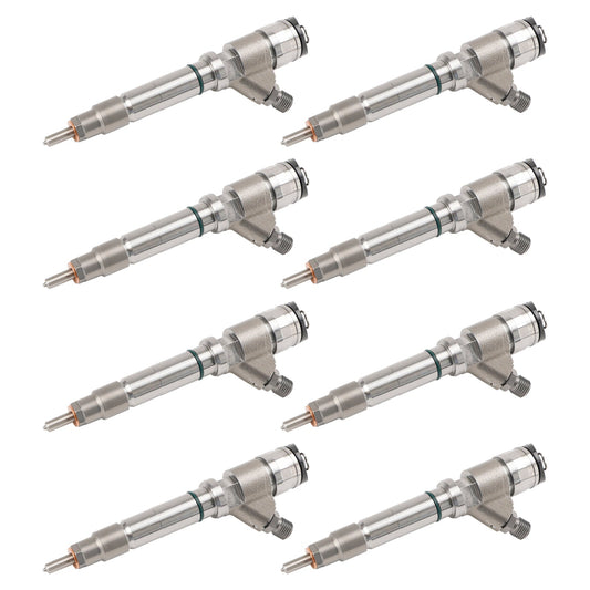 2006 For Chevy Silverado 2500 HD 6.6L V8 DIESEL 8PCS Fuel Injector 0445120042 0445120082 19208742