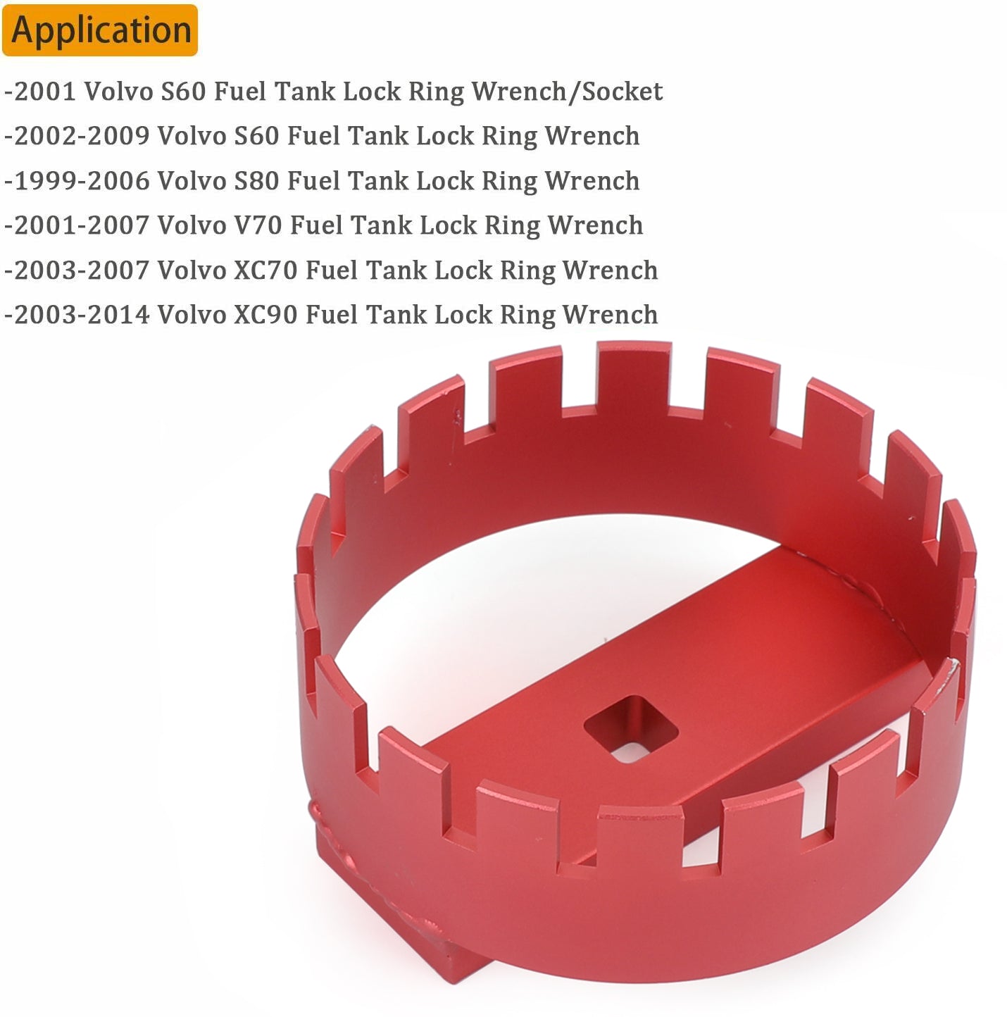 Outil de démontage de bague de verrouillage pour Volvo V70 2001-2007, douille de pompe à carburant 69800