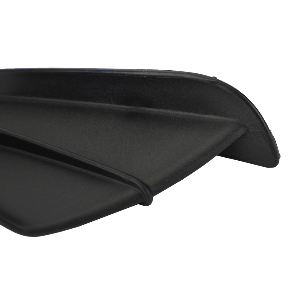 Black Side Winglet Wind Fin Spoiler Trim Cover