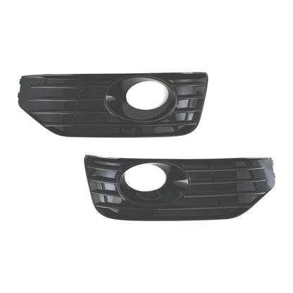 Volkswagen 2010-2015 Transporter Caravelle T5 T5.1 S-Line Fog Lamp Light Cover Insert S-line Grill Gloss Black