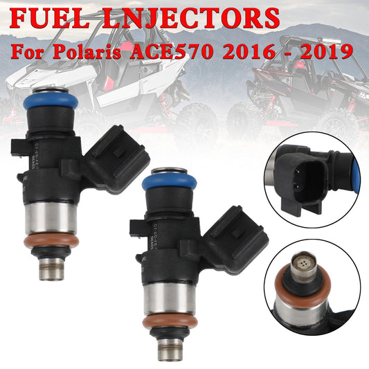 2 inyectores de combustible 0280158258 2521068 para Polaris Ranger Crew 570 900 XP 2014-2019