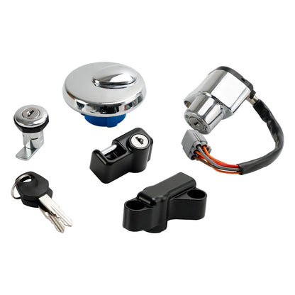 Suzuki VLR1800 Boulevard C109R 2008-2011 Ignition Switch Fuel Cap Seat Lock Set
