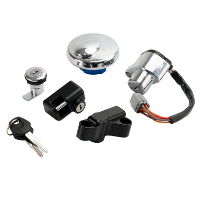 Suzuki VLR1800 Boulevard C109R 2008-2011 Ignition Switch Fuel Cap Seat Lock Set