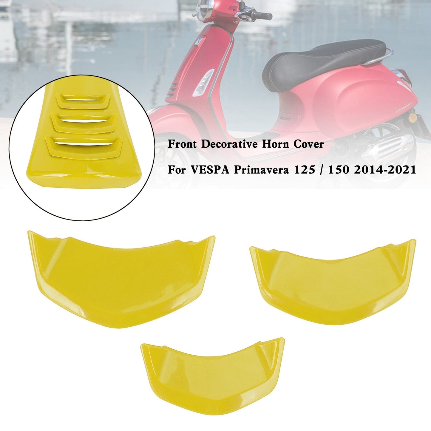 Cubierta decorativa delantera de bocina para VESPA Sprint Primavera 125/150 2014-2021