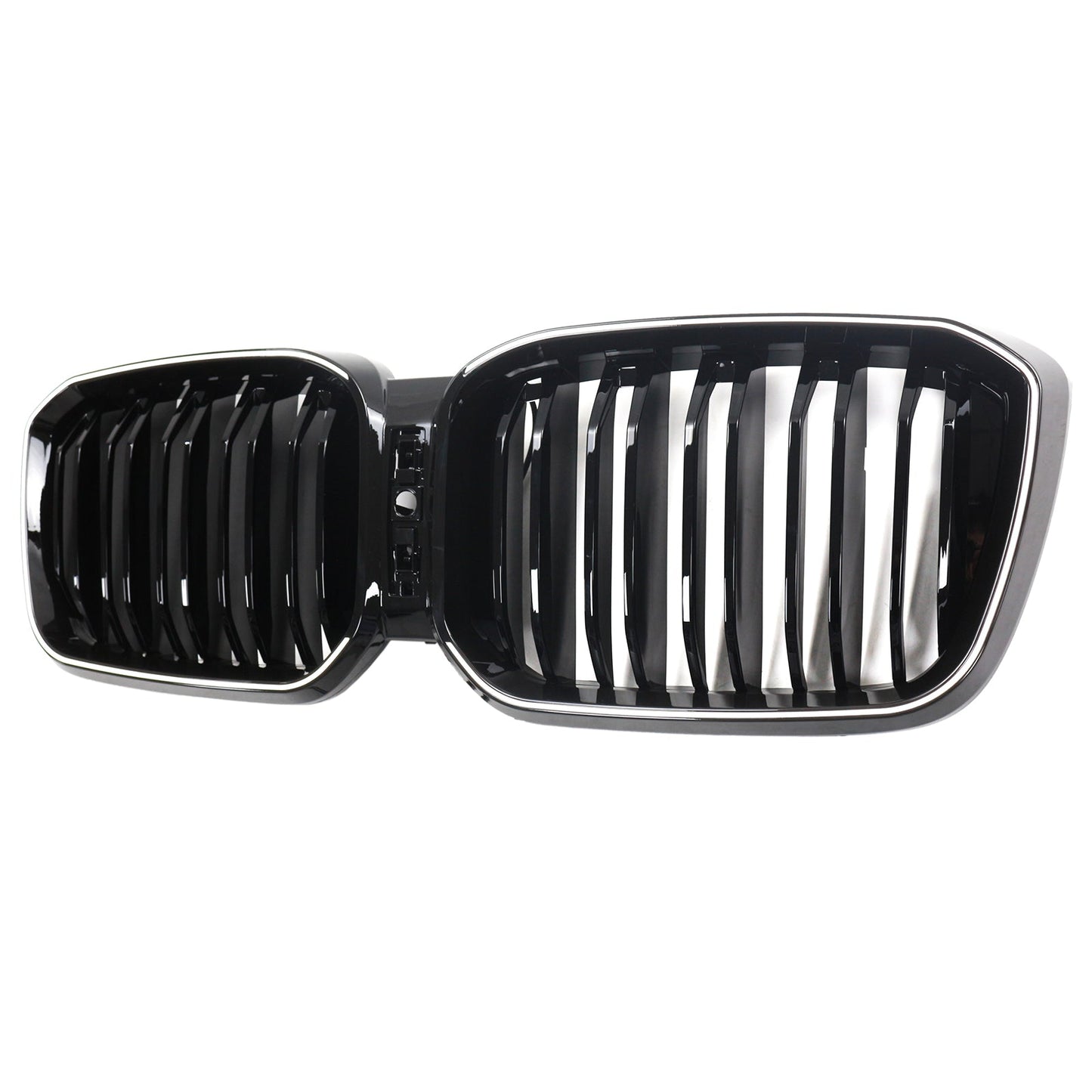 2022-2025 BMW X3 G01 X4 G02 Double Slat Glossy Black Bumper Kidney Grille