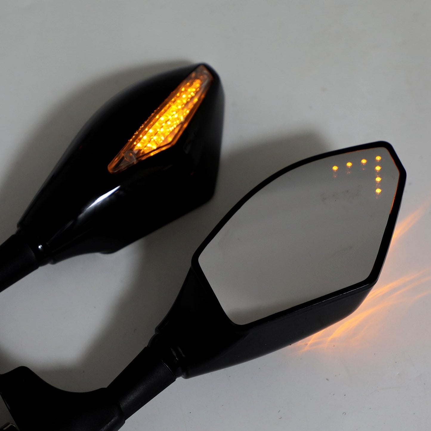 Paire de rétroviseurs latéraux avec clignotants à LED pour Honda CBR600F4i, CBR600F4, CBR600F, CBR250R