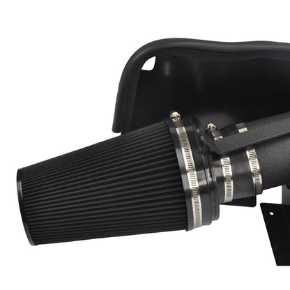 2001-2006 Chevrolet Silverado 3500 6.0L V8 4" Cold Air Intake+Heat Shield Kit