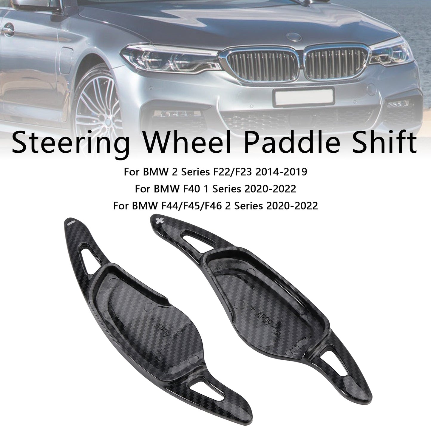 2018-2022 BMW F90 M5 Carbon Look Steering Wheel Paddle Shifter