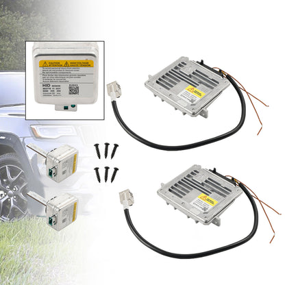 2014-2020 Grand Cherokee 2x Headlight Ballast & D3S Bulb Wire Control Unit